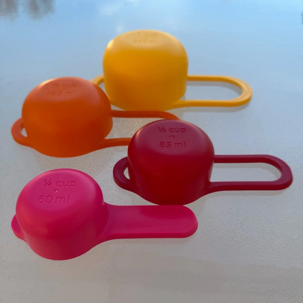 Breast Cancer Awareness Ribbon Nesting Measuring Cups ~ Set of 4